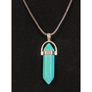 Natural  Turquoise Yoga Healing Necklace